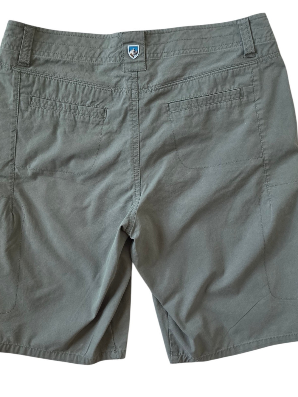 KÜHL Women's Sage Green Hiking Cargo Shorts - Size 10